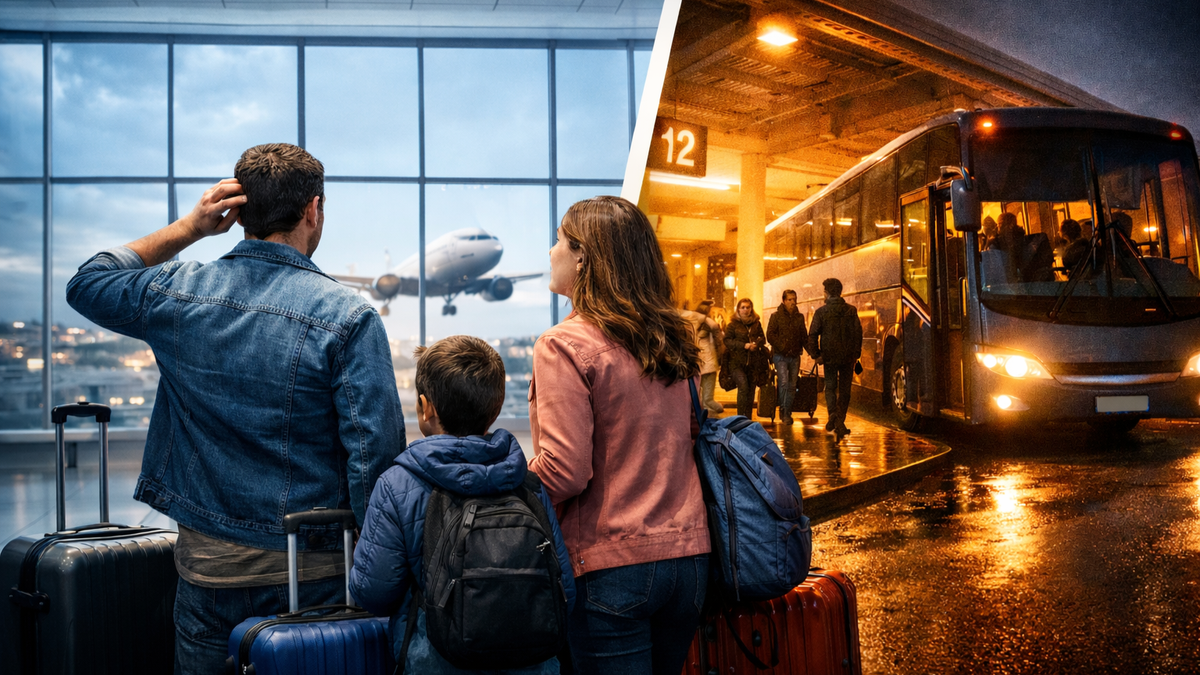 Avión vs micro para las vacaciones: cuándo conviene cada uno